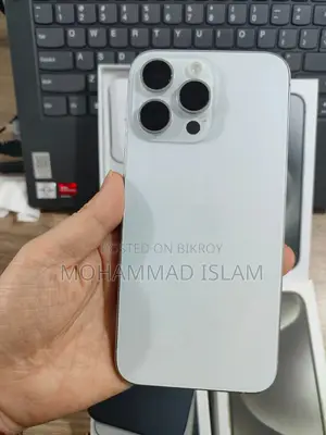 New Apple iPhone 15 Pro Max 256 GB Silver
