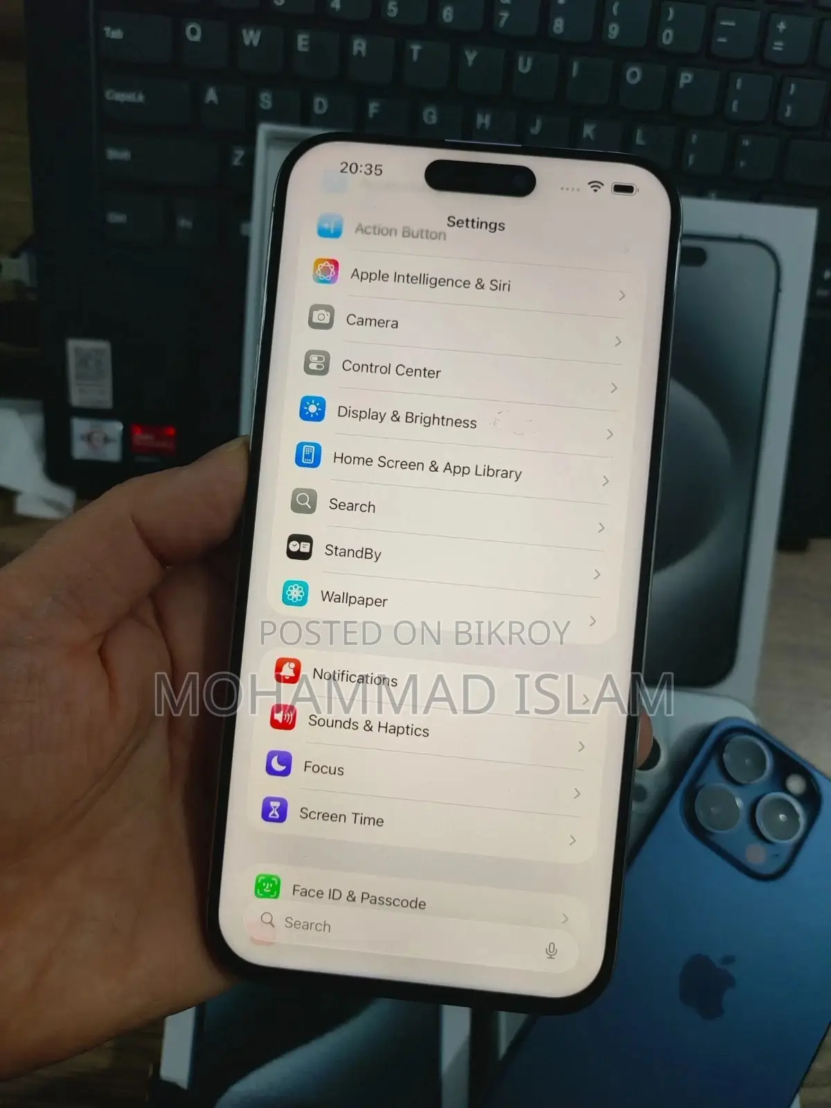 New Apple iPhone 15 Pro Max 256 GB Silver