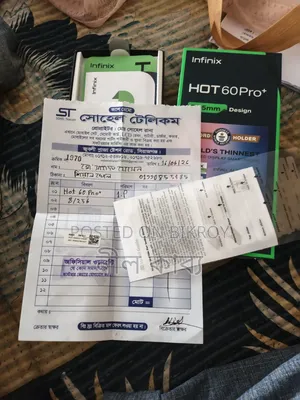 New Infinix Hot 60 Pro+ 256 GB Black
