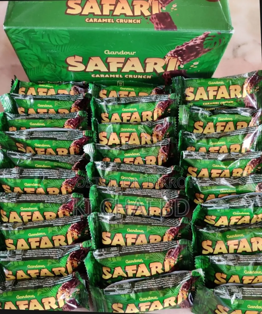 Safari Caramel Crunch Chocolate Box 30pcs Box - Indian