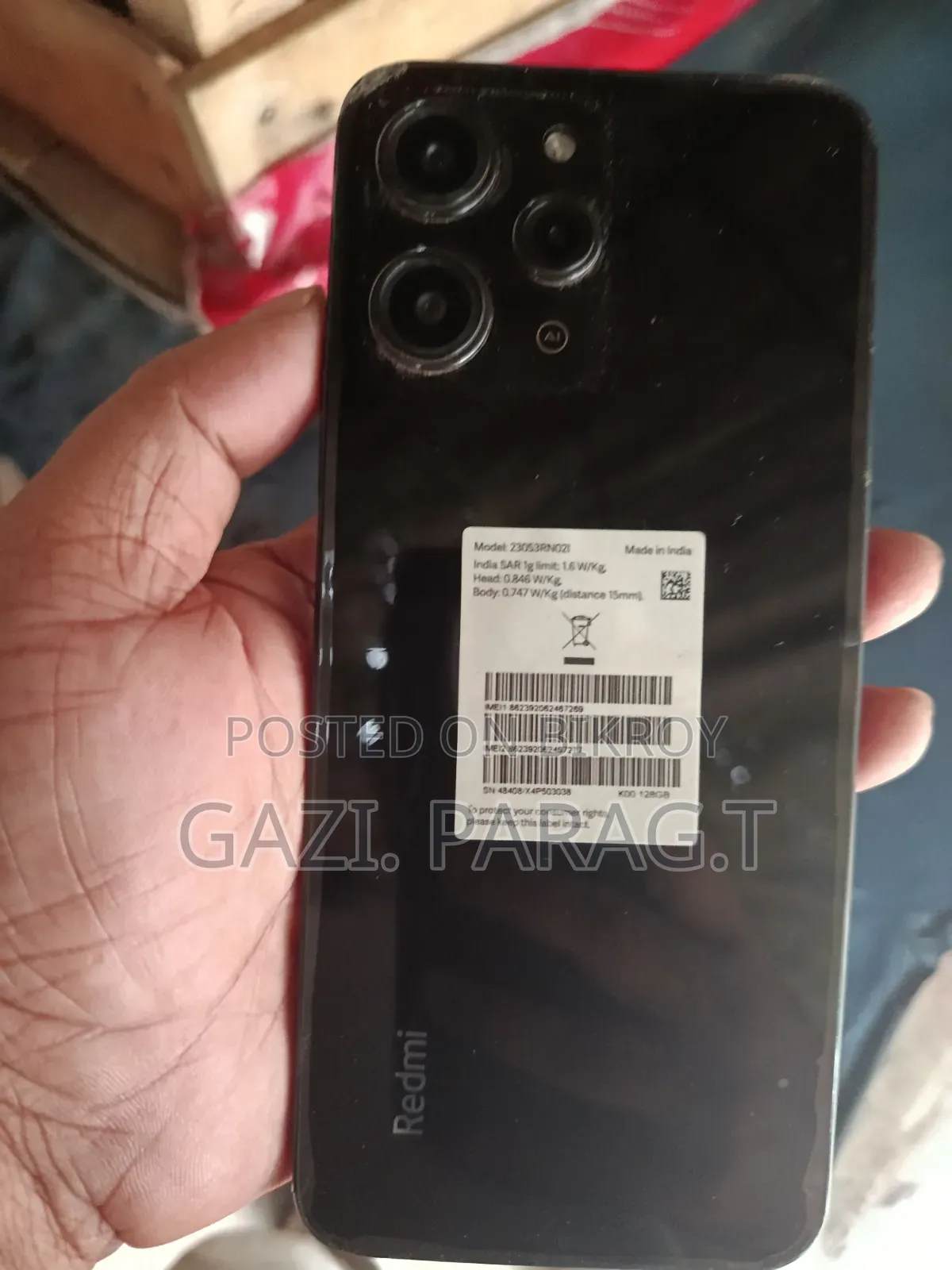 Xiaomi Redmi 12 128 GB Black