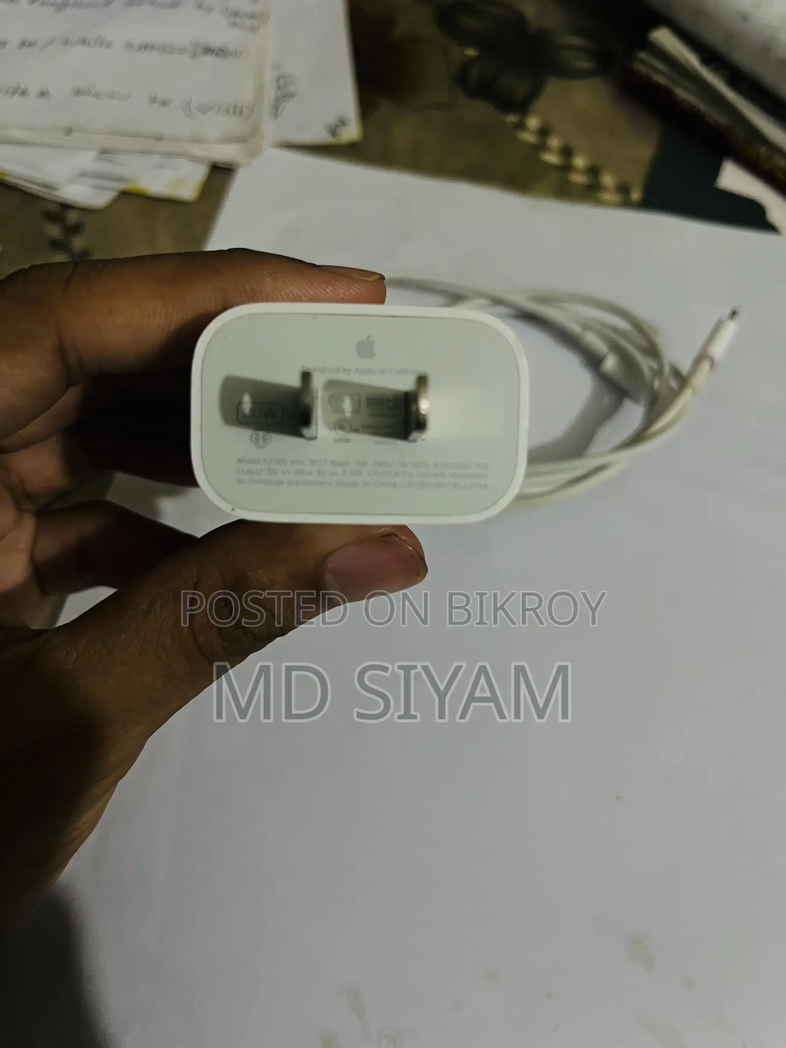 Original Apple 20w Fast Charger