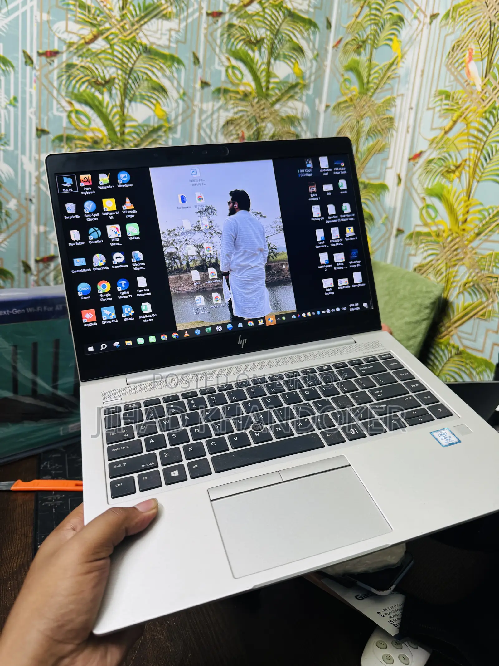 Laptop HP EliteBook 840 G5 8GB Intel Core i5 SSD 256GB
