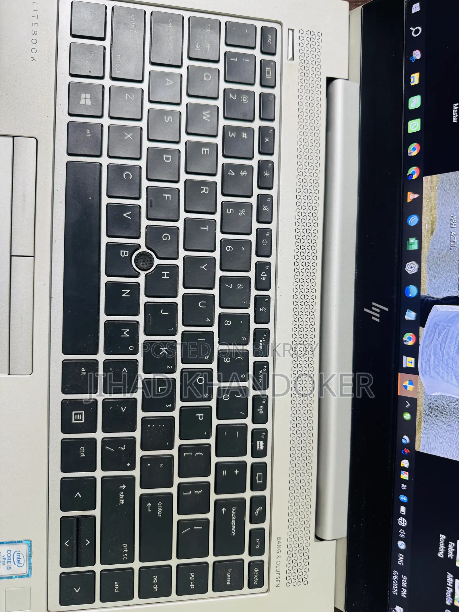 Laptop HP EliteBook 840 G5 8GB Intel Core i5 SSD 256GB