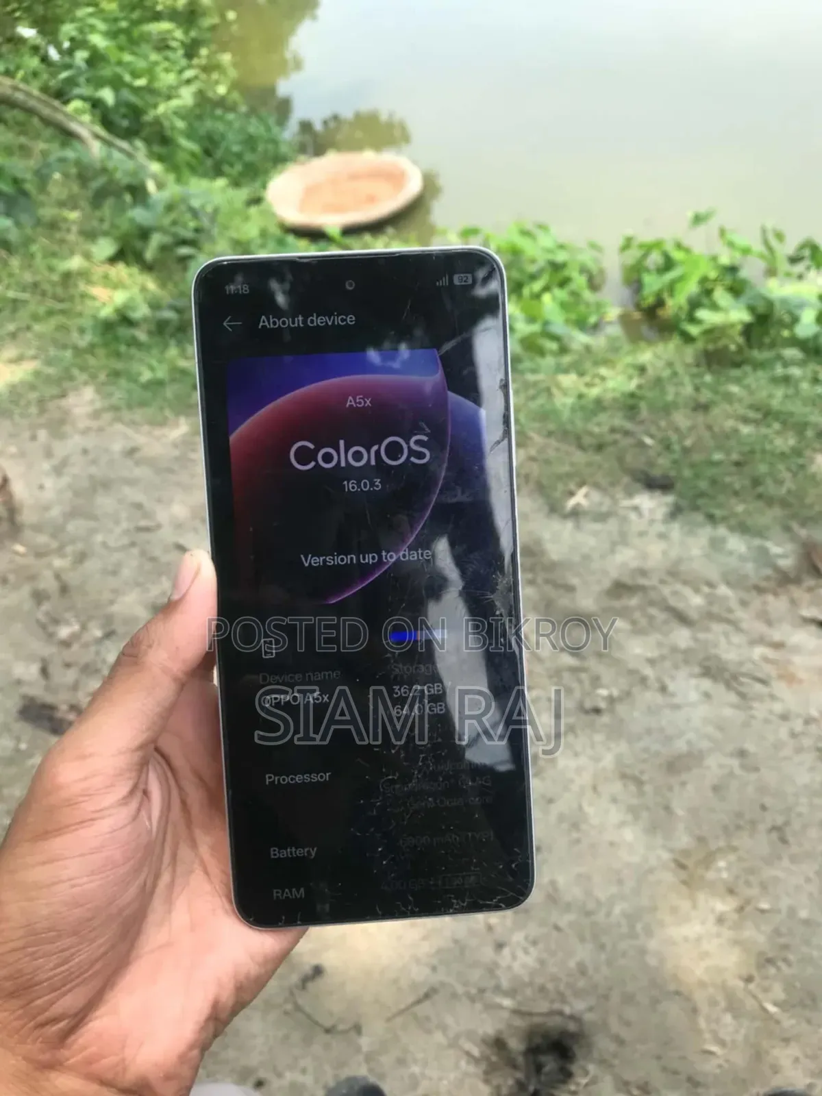 Oppo A5X 128 GB White