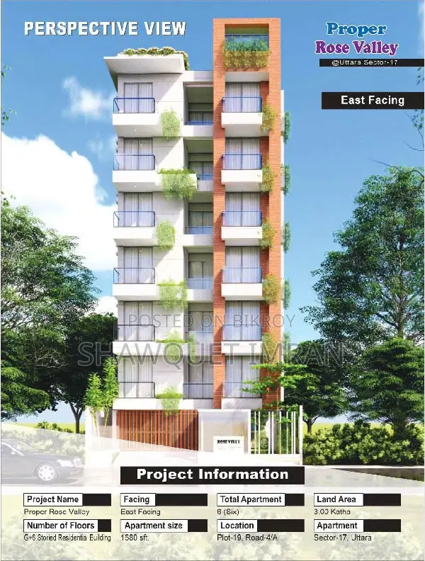 3-Bedroom Apartment in Uttara for Sale