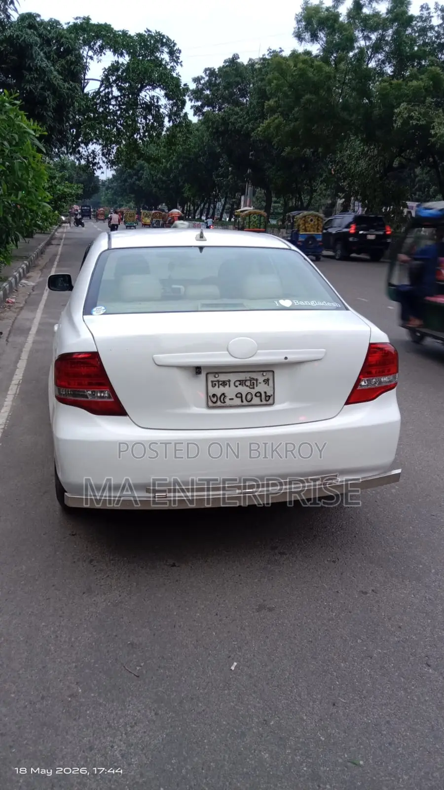 Toyota Axio 2008 White