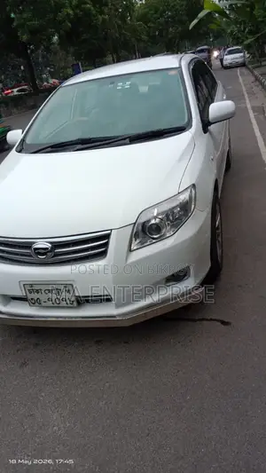 টয়োটা এক্সিও ২০০৮ সাদা