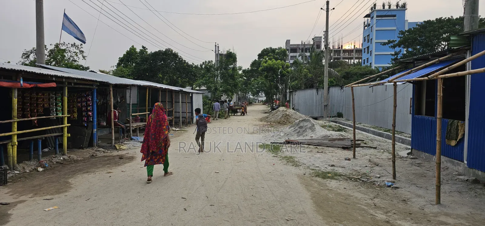 Dhaka Uttara plot for sale, east facing