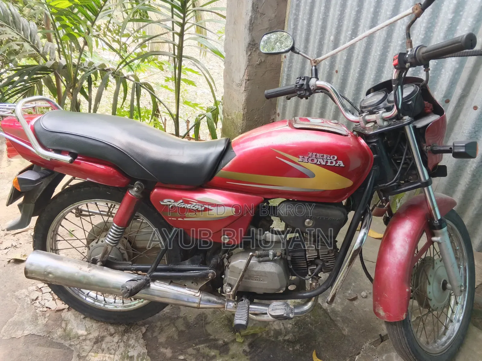 Hero Splendor Plus 2006 Red