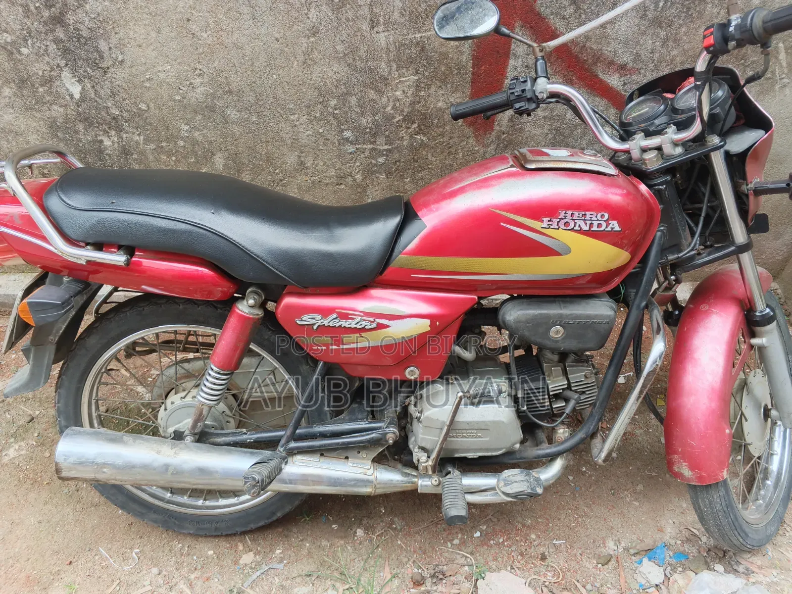 Hero Splendor Plus 2006 Red