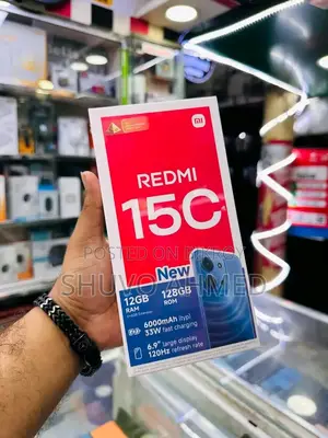 Xiaomi Redmi 15C 4G ১২৮ জিবি নীল