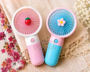 Cute Mini Rechargeable Hand Fan