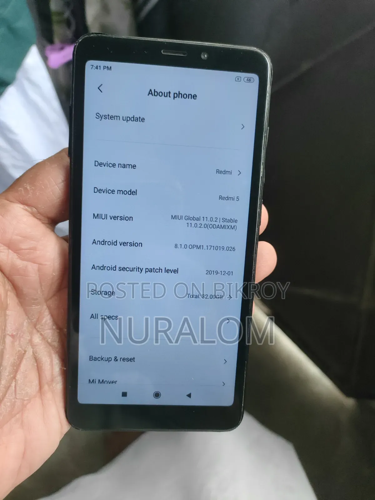 Xiaomi Redmi 5 32 GB Black