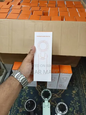 Portable Mini Turbo Fan “Cold Air In 1 Second! 1800mah