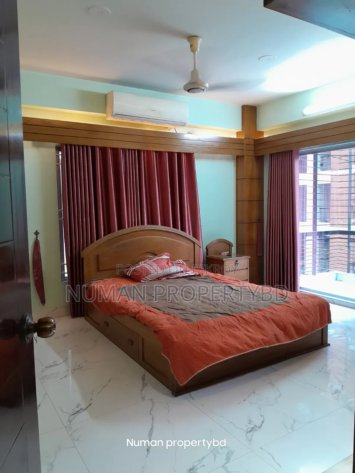 বসুন্ধরায় নুমান প্রপার্টি বিডি-তে ৪ বেডরুমের ফার্নিশড অ্যাপার্টমেন্ট ভাড়ার জন্য