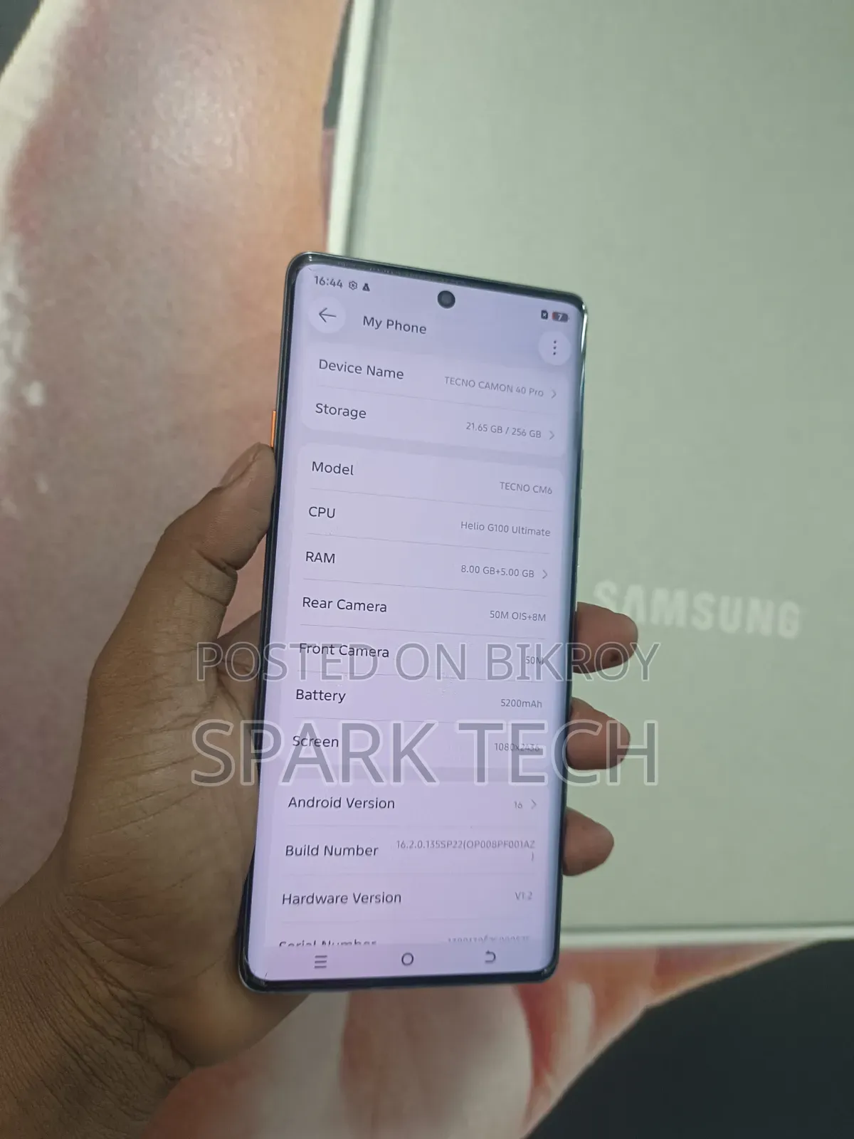 Tecno Camon 40 Pro 4G 256 GB