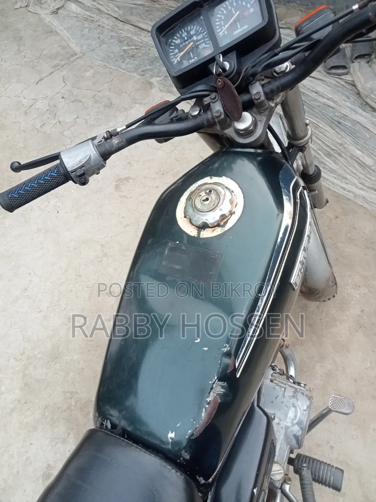 Motorcycle 2005 Blue