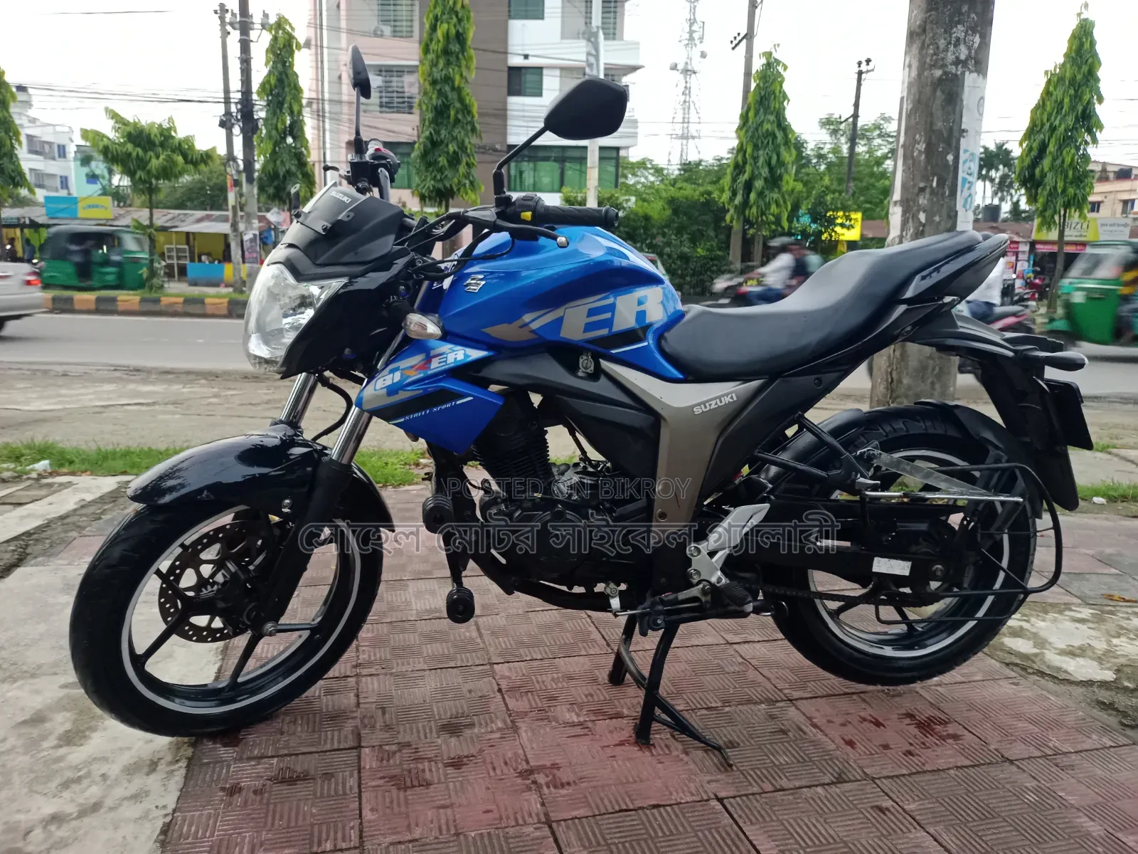 Suzuki Gixxer Monotone 2022 Blue