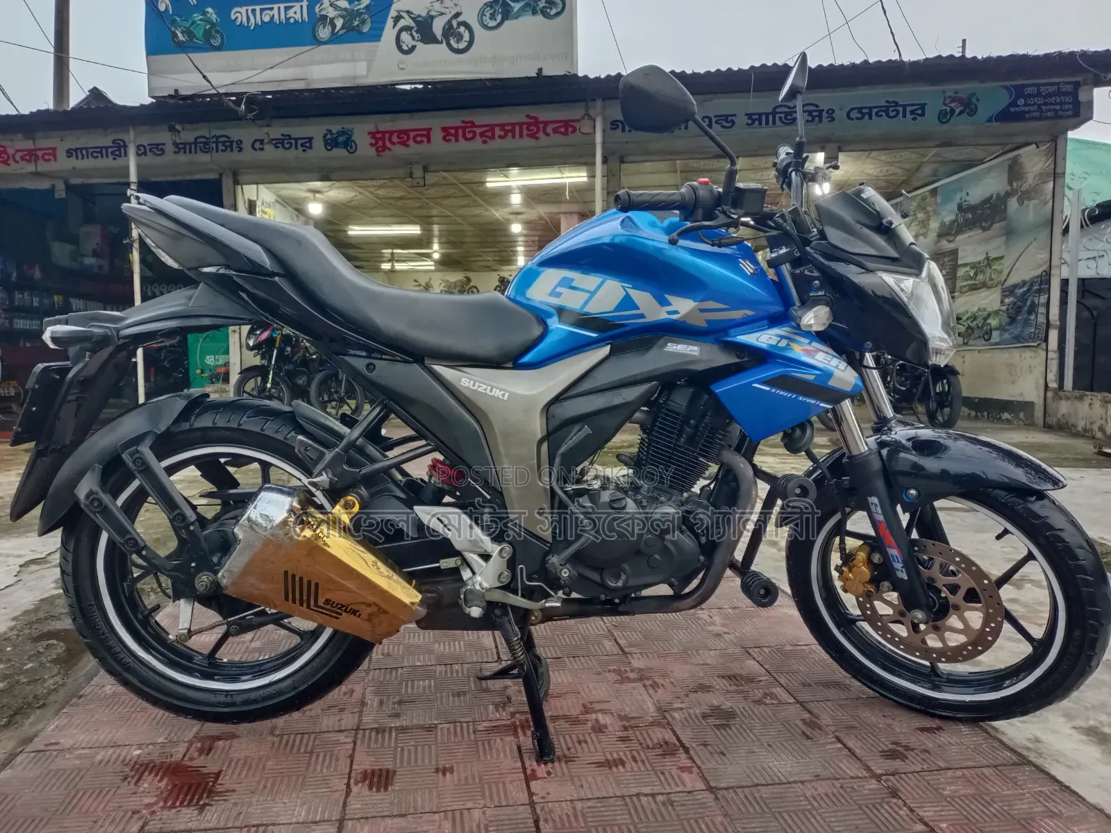 Suzuki Gixxer Monotone 2022 Blue
