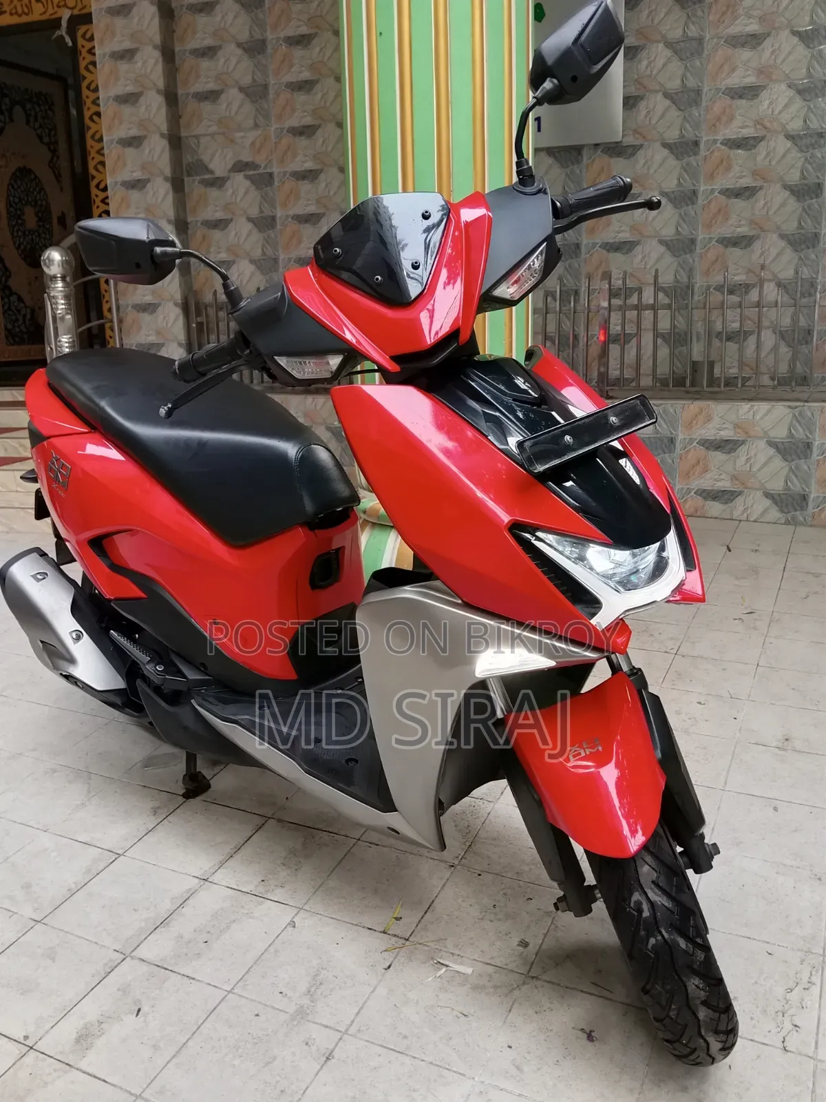 Hero Xoom 110 Xtec 2025 Red