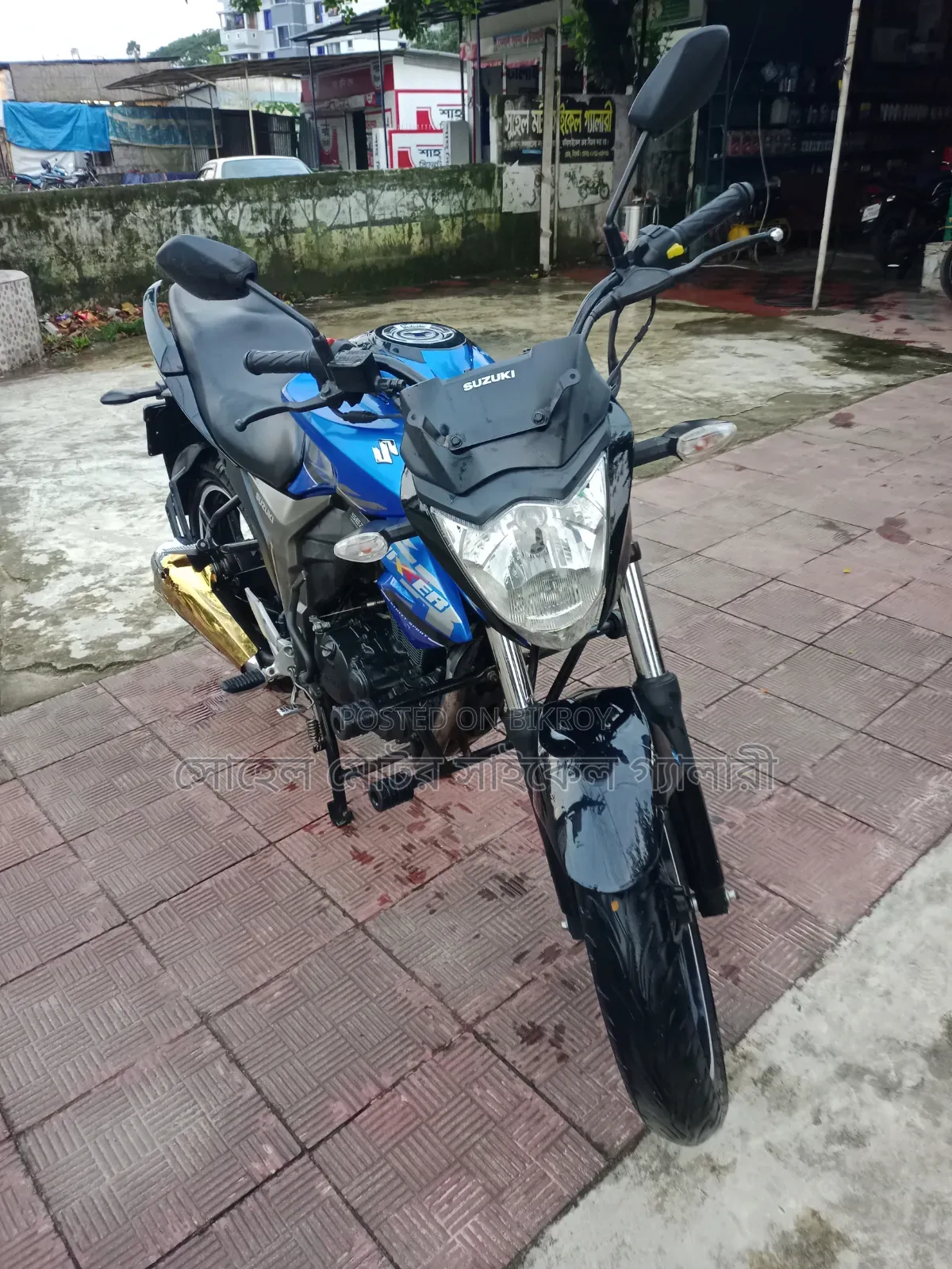 Suzuki Gixxer Monotone 2022 Blue