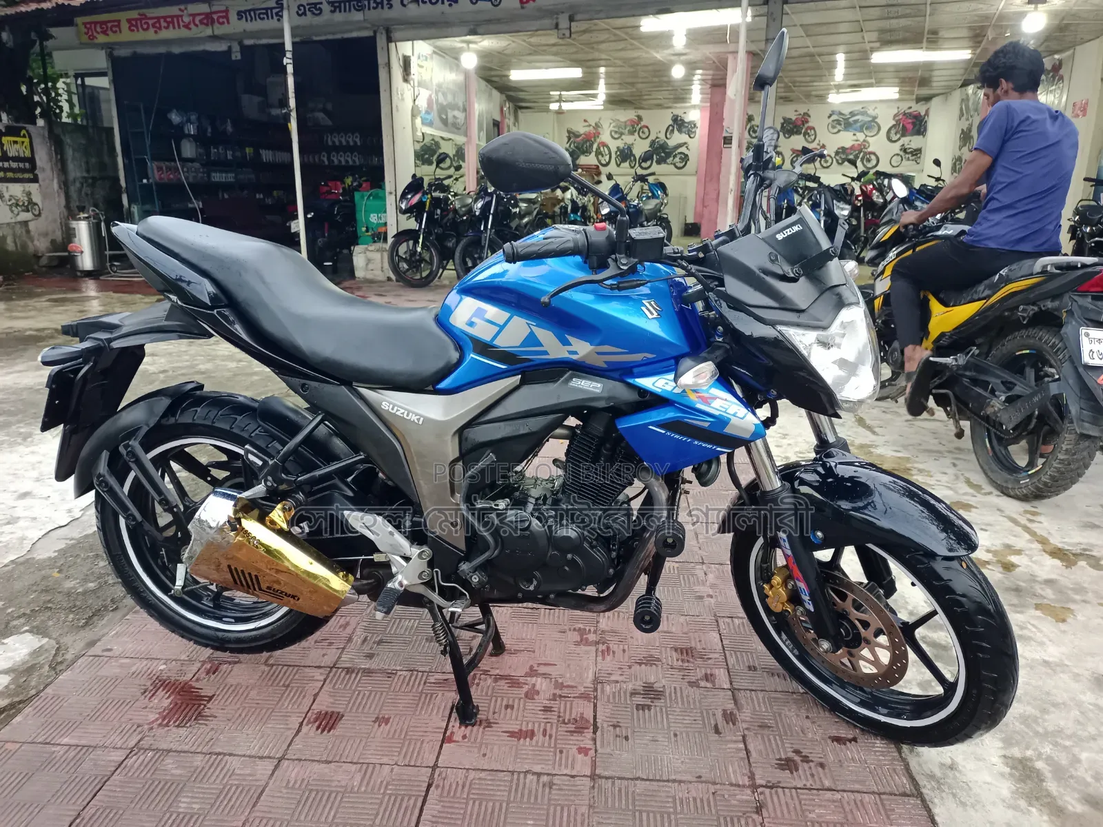 Suzuki Gixxer Monotone 2022 Blue