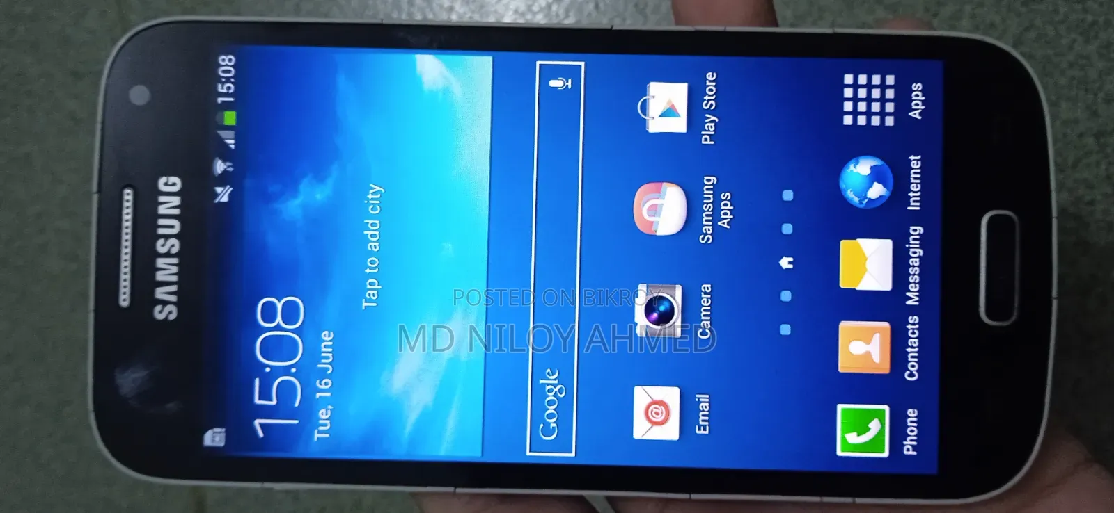 Samsung Galaxy S4 Mini I9195I 8 GB Black