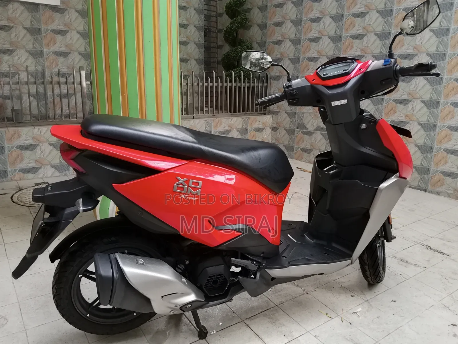 Hero Xoom 110 Xtec 2025 Red