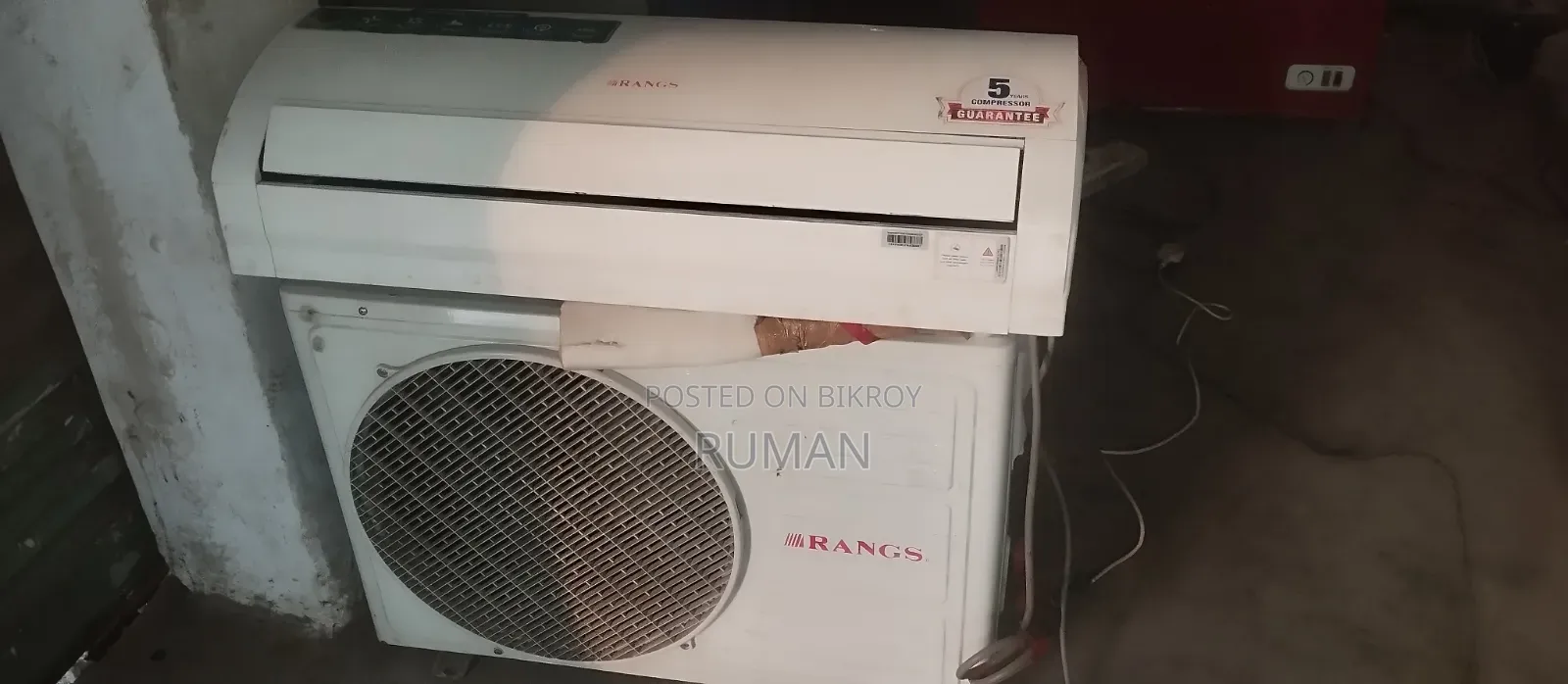 One ton AC to be sold in Chandpur Shahrashti