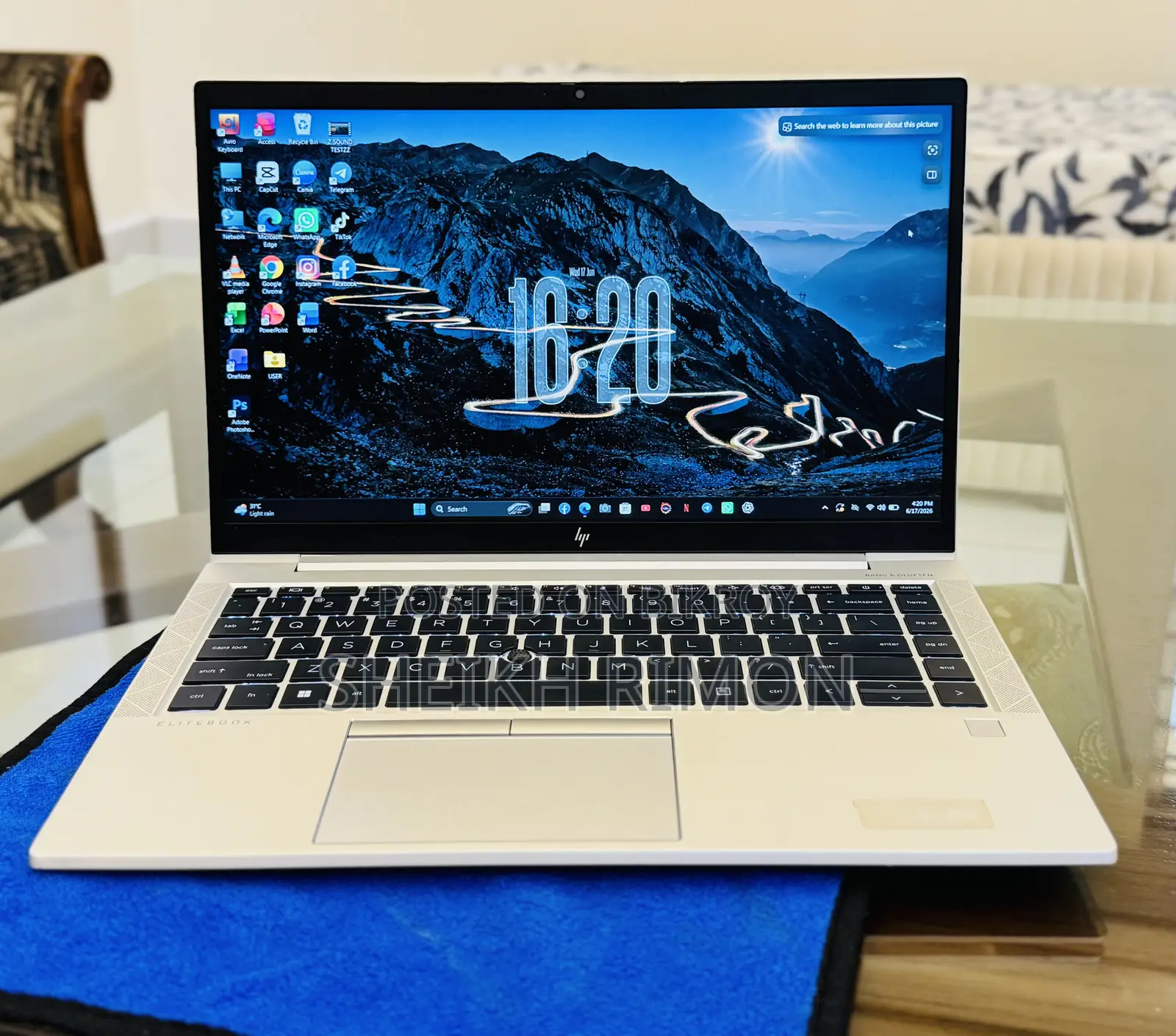 Laptop HP EliteBook 840 G8 16GB AMD Ryzen 5 SSD 256GB