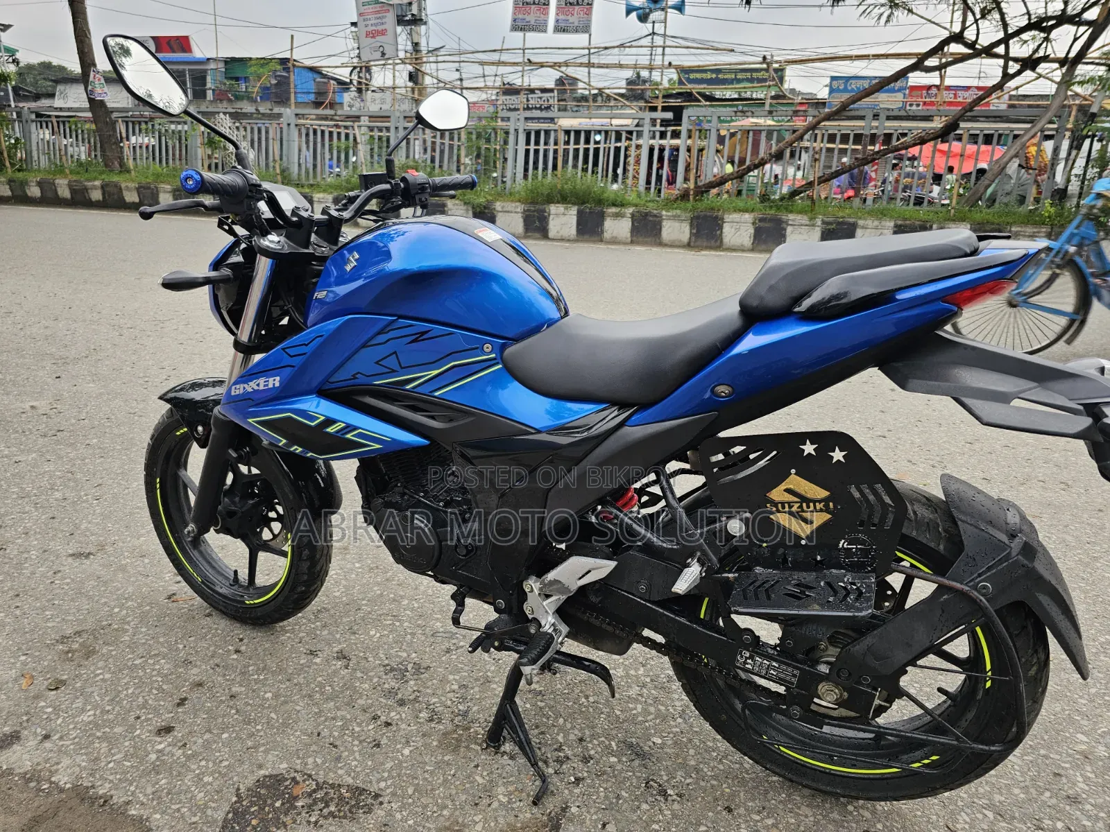 Suzuki Gixxer SF FI 2025 Blue