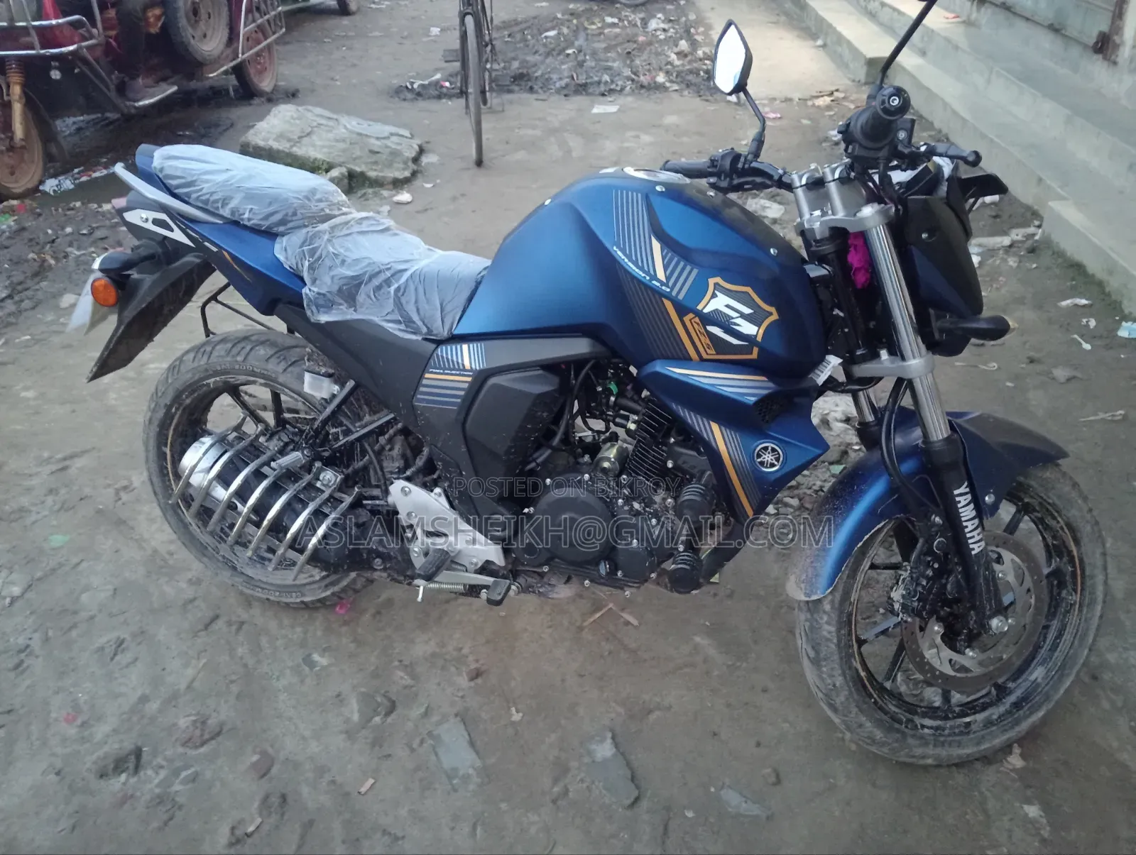 New Yamaha FZ 2026 Blue