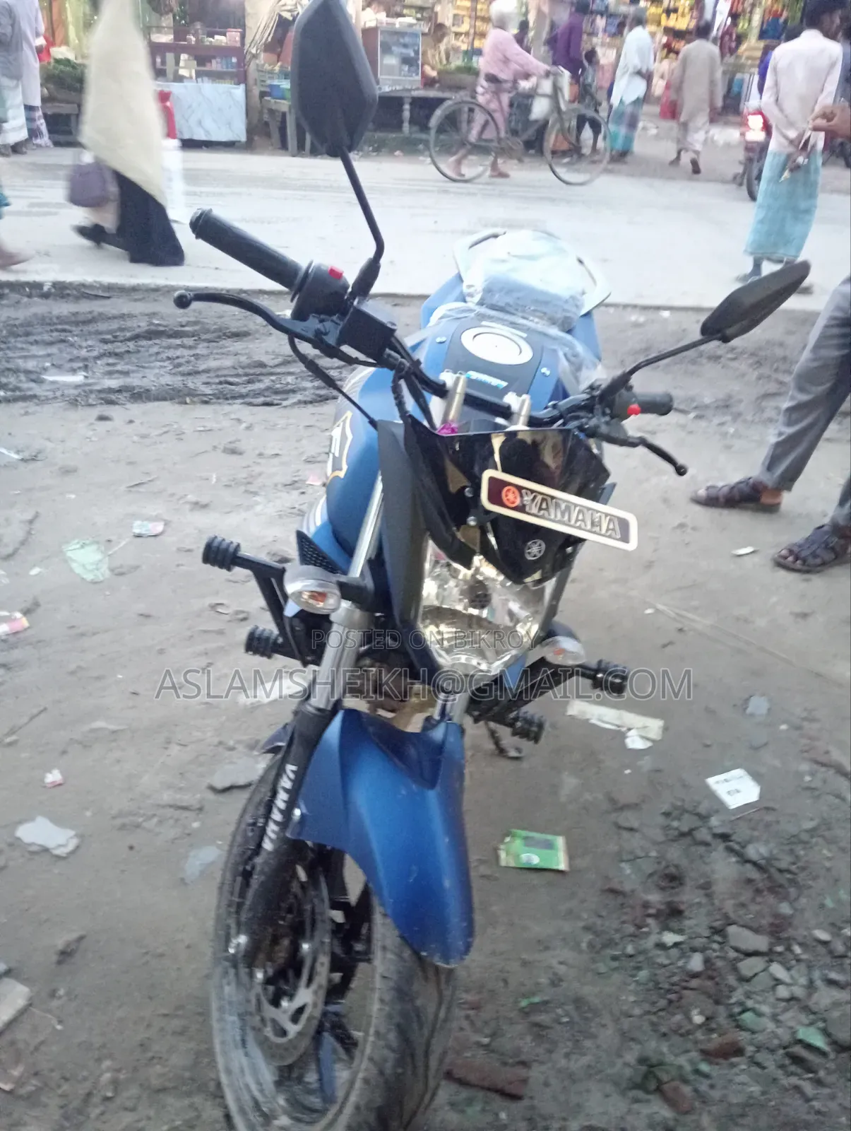 New Yamaha FZ 2026 Blue