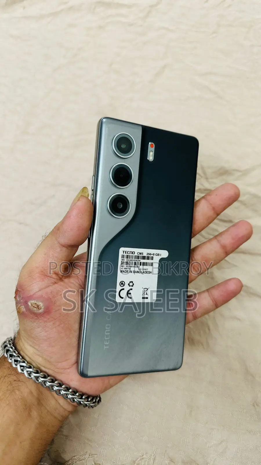 Tecno Camon 40 256 GB Black