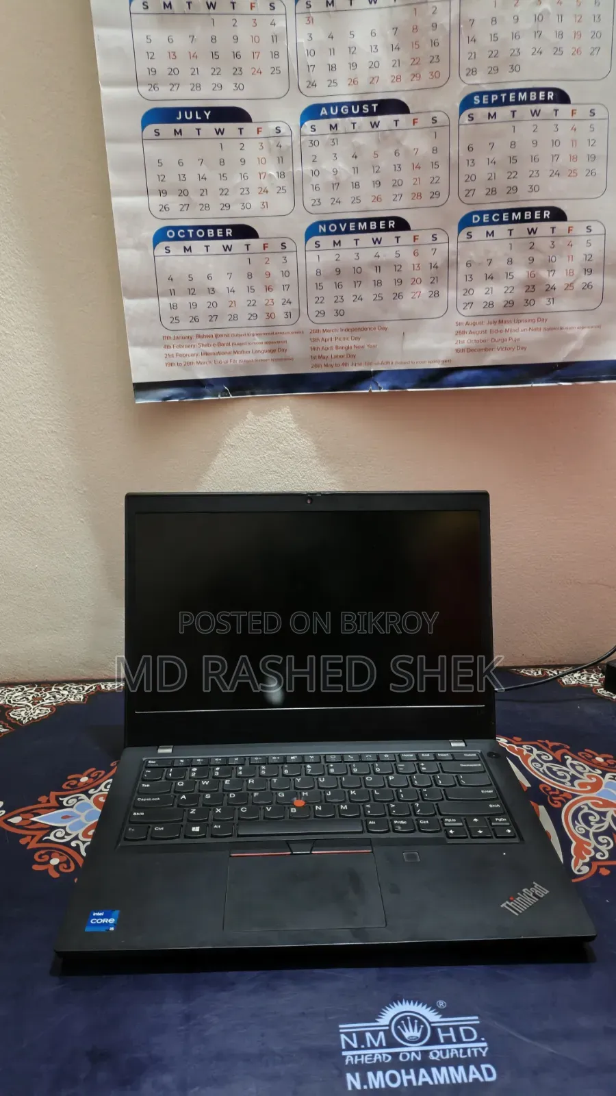 Laptop Lenovo ThinkPad L14 16GB Intel Core I5 SSD 512GB