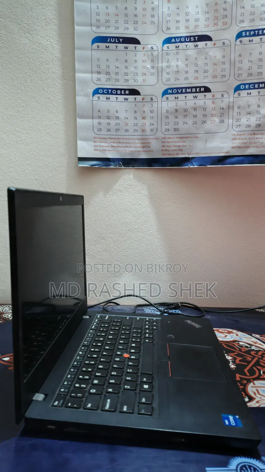 Laptop Lenovo ThinkPad L14 16GB Intel Core I5 SSD 512GB