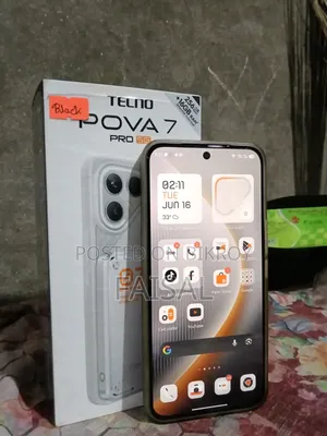 টেকনো পোভা ৭ প্রো ৫জি ২৫৬ জিবি ব্ল্যাক