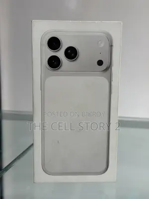 নতুন Apple iPhone 17 Pro Max 512 GB Silver