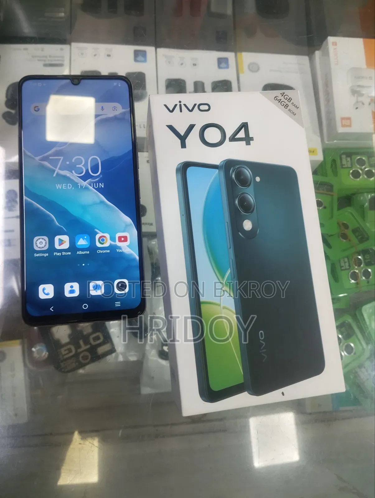 Vivo Y04 64 GB Rose Gold