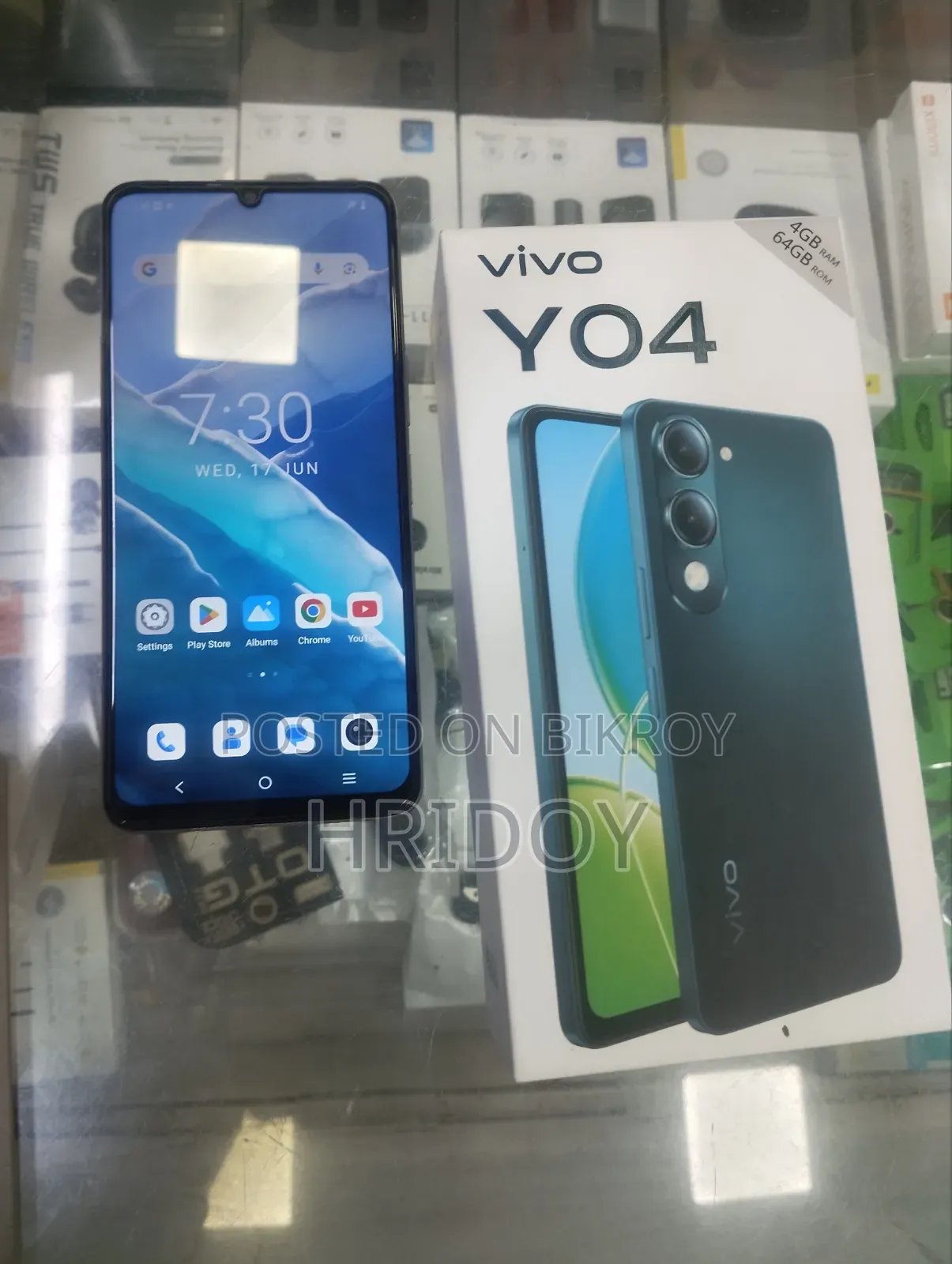 Vivo Y04 64 GB Rose Gold