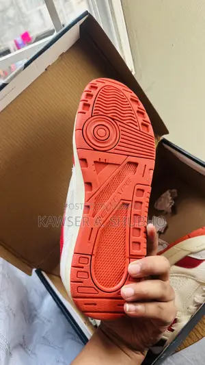 White Red Combination Sneakers