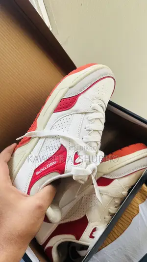 White Red Combination Sneakers