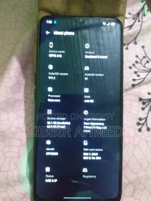Oppo A16 64 GB Black