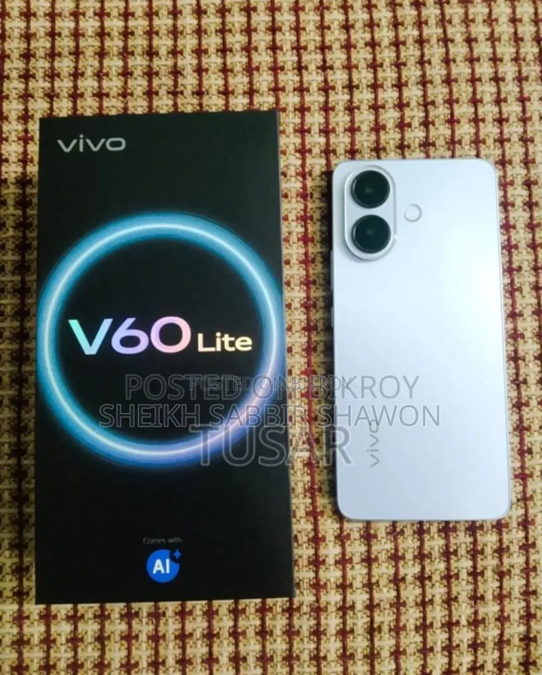 Vivo V60 Lite 4G 256 GB Blue