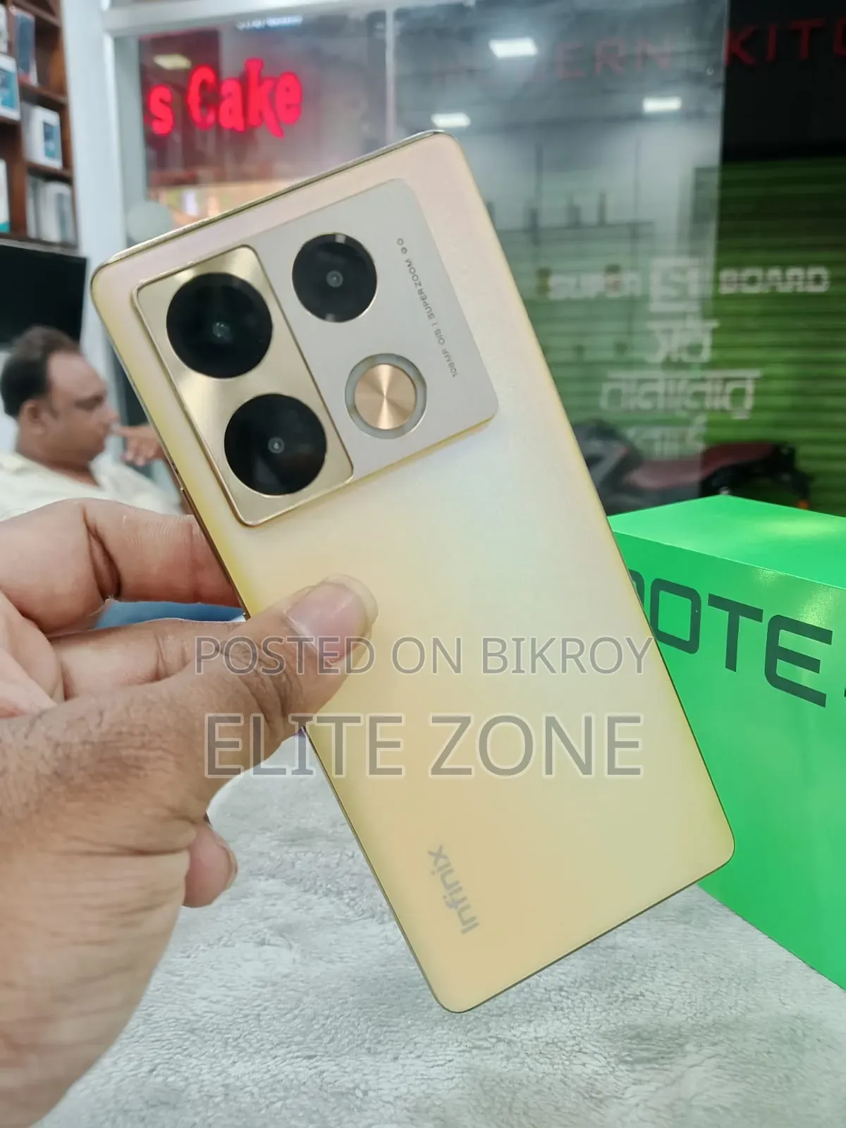 Infinix Note 40 Pro 256 GB Gold