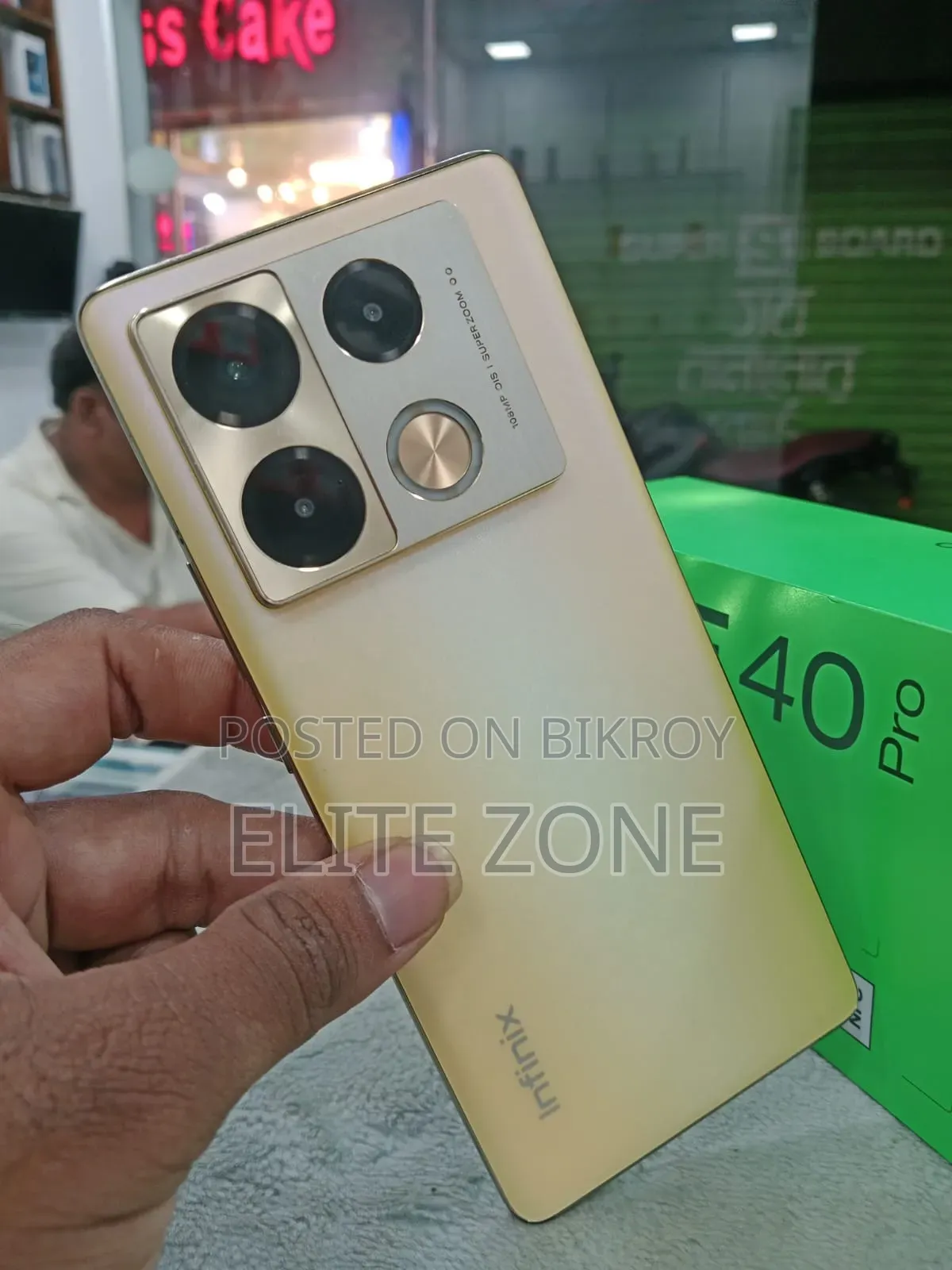 Infinix Note 40 Pro 256 GB Gold