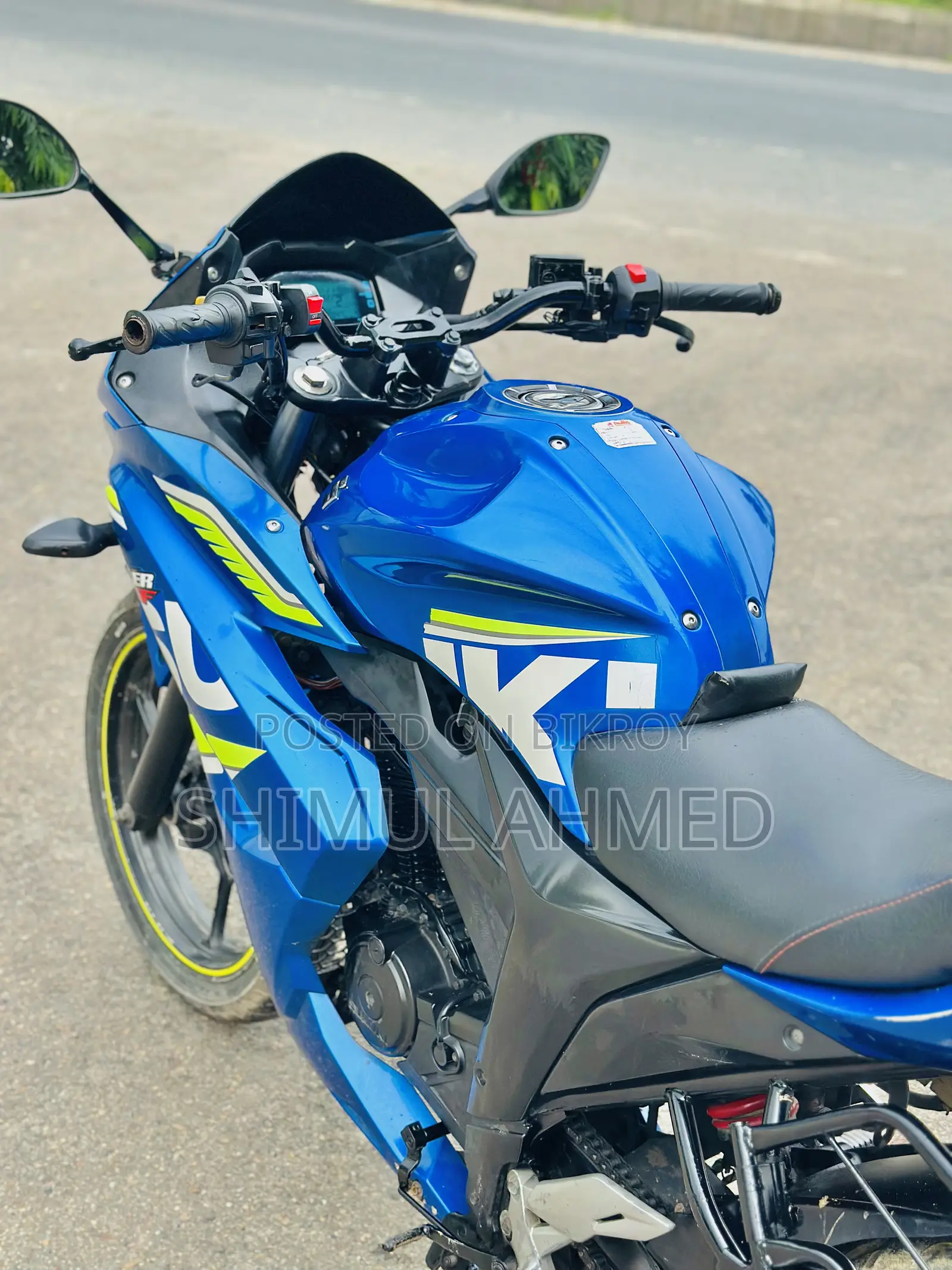 Suzuki Gixxer SF 2018 Blue