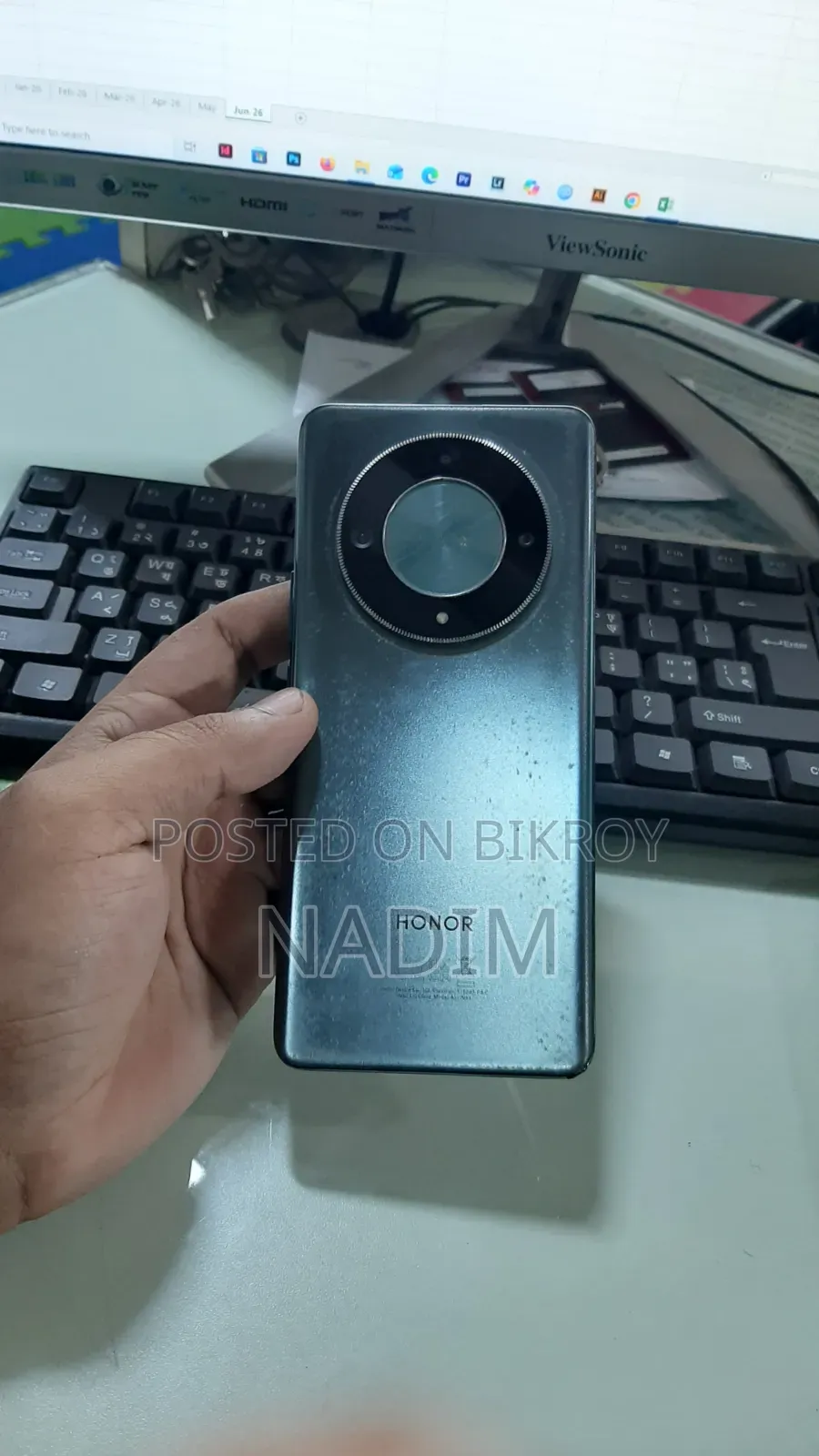 Honor X9b 5G 256 GB Gray