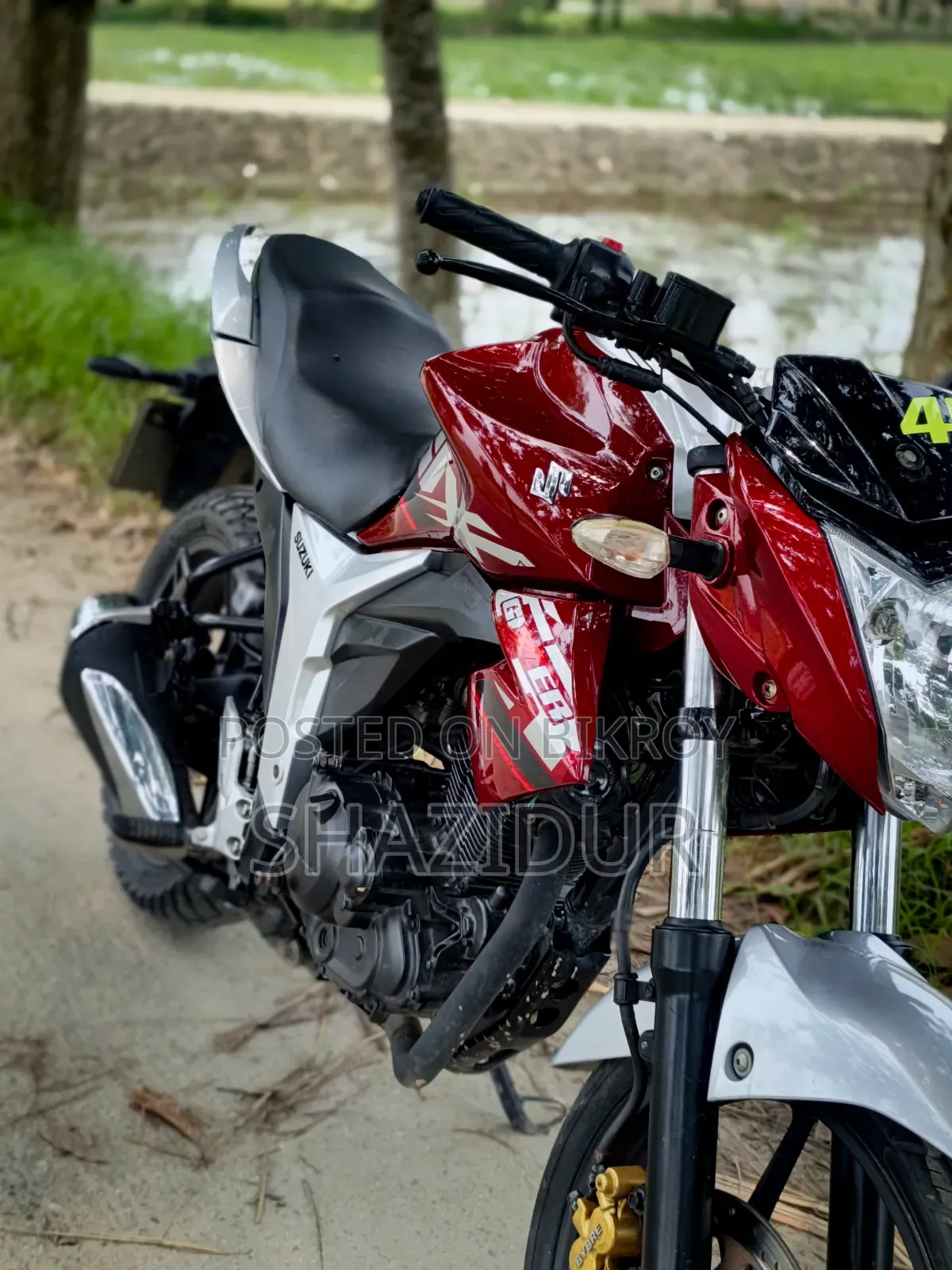 Suzuki Gixxer Monotone 2021 Red